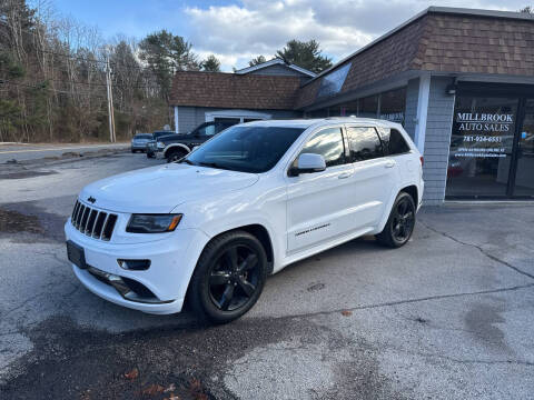 2015 Jeep Grand Cherokee for sale at Millbrook Auto Sales in Duxbury MA