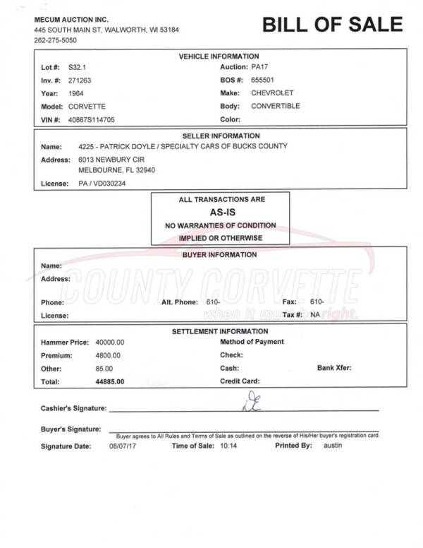 1964 Chevrolet Corvette