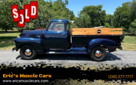 1950 GMC FC 101 for sale at Eric's Muscle Cars in Clarksburg MD