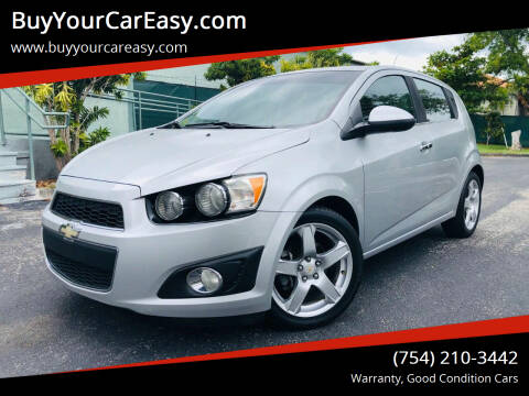 2012 Chevrolet Sonic for sale at BuyYourCarEasyllc.com in Hollywood FL