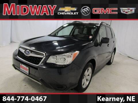 2015 Subaru Forester for sale at Midway Auto Outlet in Kearney NE