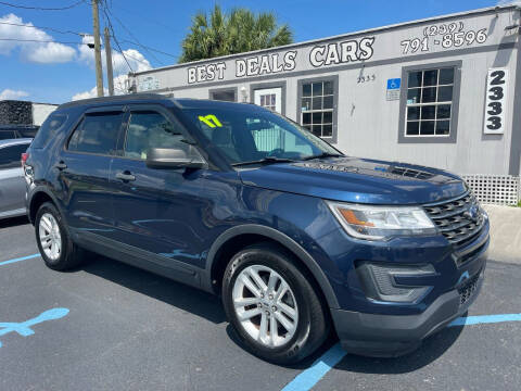 2017 Ford Explorer for sale at Best Deals Cars Inc in Fort Myers FL