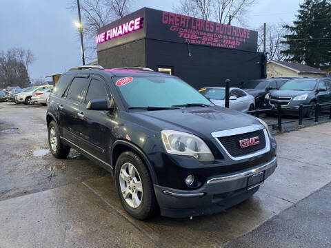 2009 GMC Acadia for sale at Great Lakes Auto House in Midlothian IL