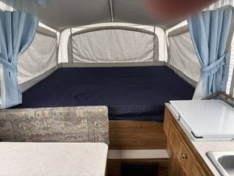 1996 coleman camp trailer tent trailer