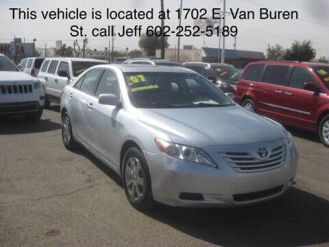 2007 Toyota Camry for sale at Town and Country Motors - 1702 East Van Buren Street in Phoenix AZ