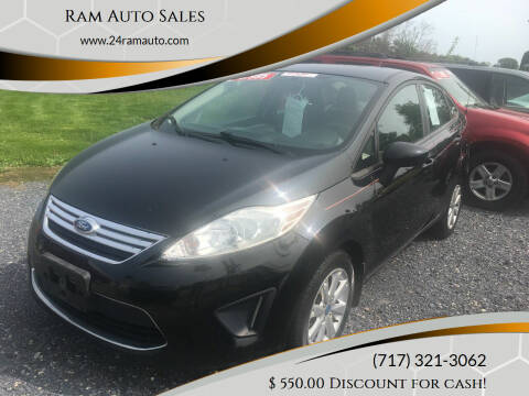 2012 Ford Fiesta for sale at Ram Auto Sales in Gettysburg PA