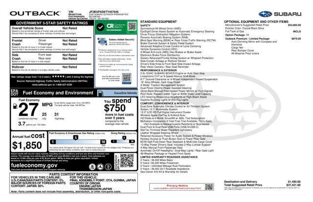 2026 Subaru Outback Premium