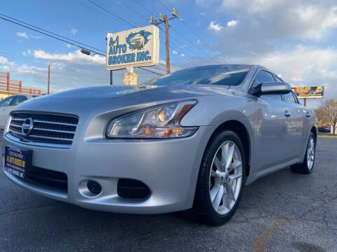 2009 Nissan Maxima for sale at A-1 Auto Broker Inc. in San Antonio TX