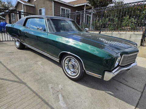 1970 Chevrolet Monte Carlo for sale at Haggle Me Classics in Hobart IN