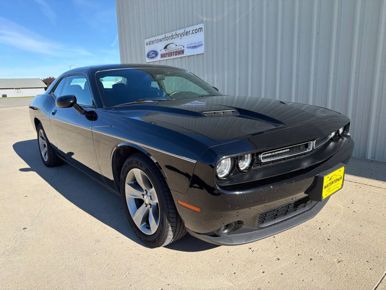 Black 2016 Dodge Challenger SXT SXT 2dr Coupe 2