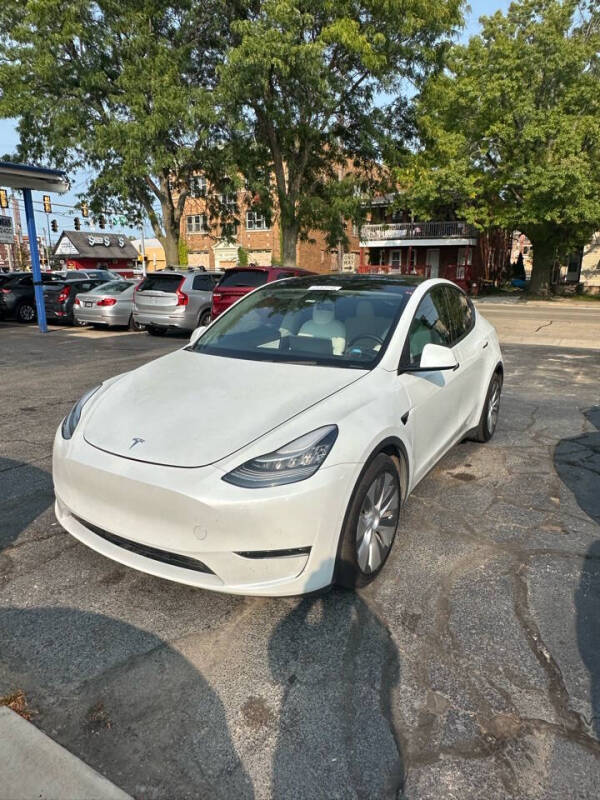 Used 2020 Tesla Model Y Performance with VIN 5YJYGDEF9LF049688 for sale in Rockford, IL