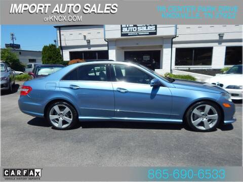 2010 Mercedes-Benz E-Class for sale at IMPORT AUTO SALES OF KNOXVILLE in Knoxville TN