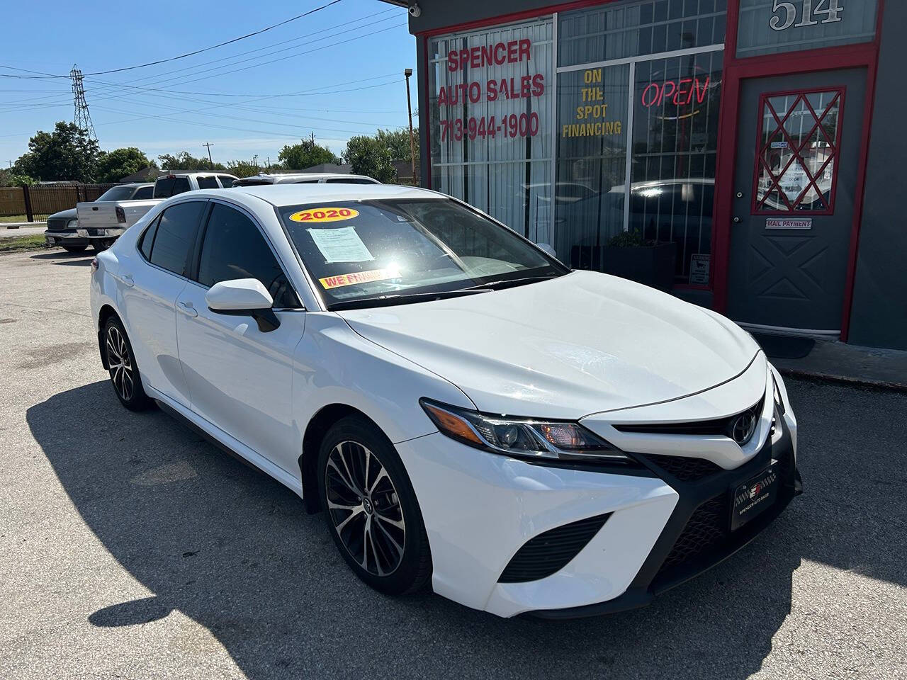 2020 Toyota Camry for sale at SPENCER AUTO SALES in South Houston, TX