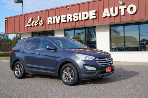 2013 Hyundai Santa Fe Sport for sale at Lee's Riverside Auto in Elk River MN
