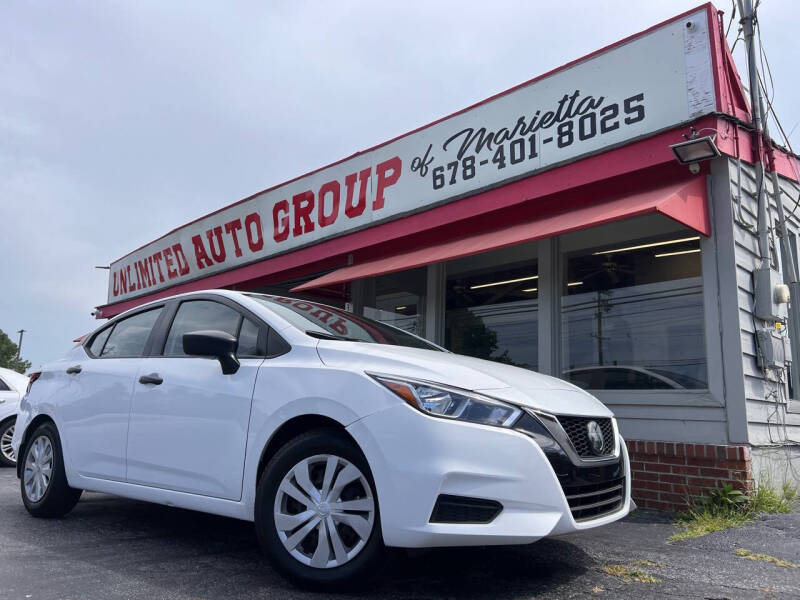 2020 Nissan Versa for sale at Unlimited Auto Group of Marietta in Marietta GA