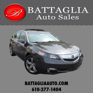 2014 Acura TL for sale at Battaglia Auto Sales in Plymouth Meeting PA