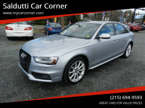 2015 Audi A4 for sale at Saldutti Car Corner in Gilbertsville PA