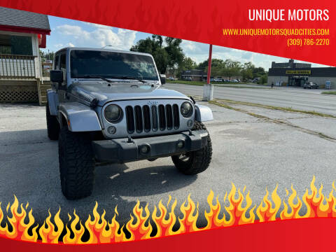 2015 Jeep Wrangler Unlimited for sale at Unique Motors in Rock Island IL