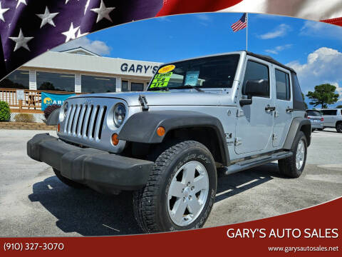 2007 Jeep Wrangler Unlimited for sale at Gary's Auto Sales in Sneads Ferry NC