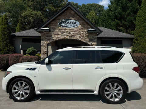 2014 Infiniti QX80 for sale at Hoyle Auto Sales in Taylorsville NC