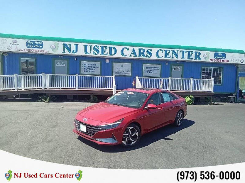 2021 Hyundai Elantra for sale at New Jersey Used Cars Center in Irvington NJ