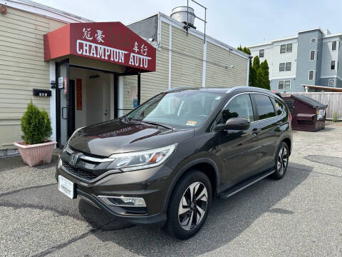 2015 Honda CR-V for sale at Champion Auto LLC in Quincy MA