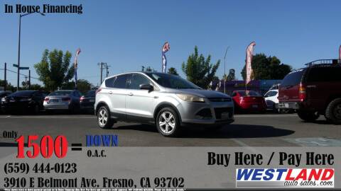 2014 Ford Escape for sale at Westland Auto Sales in Fresno CA