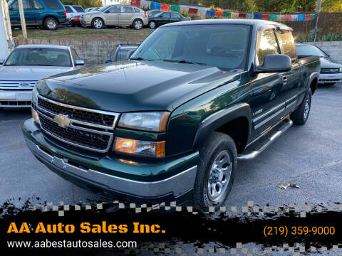 2006 Chevrolet Silverado 1500 for sale at AA Auto Sales Inc. in Gary IN