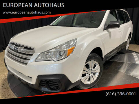 2013 Subaru Outback for sale at EUROPEAN AUTOHAUS in Holland MI