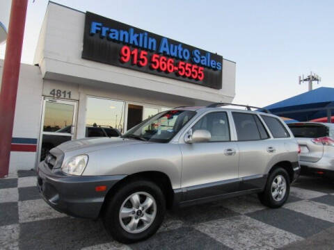 2005 Hyundai Santa Fe for sale at Franklin Auto Sales in El Paso TX