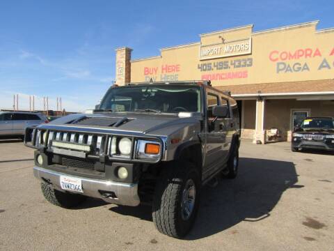 2003 HUMMER H2 for sale at Import Motors in Bethany OK