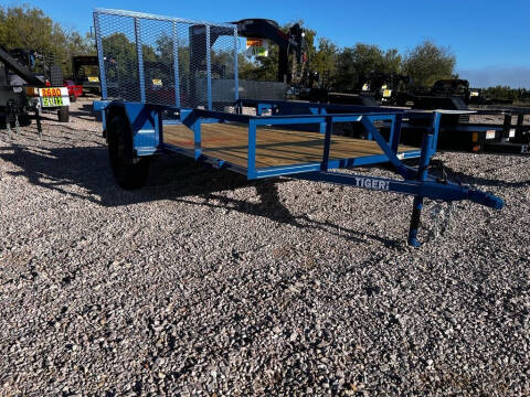 2024 TIGER - Utility Trailer -  6 X 10 -  for sale at LJD Sales in Lampasas TX