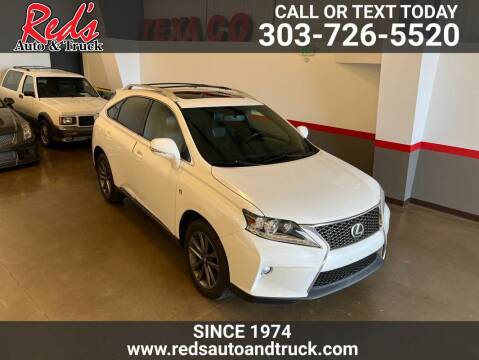 2013 Lexus RX 350 for sale at Red's Auto and Truck in Longmont CO