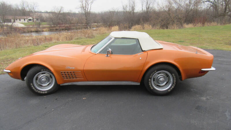 1971 Chevrolet Corvette for sale at LENTZ USED VEHICLES INC in Waldo WI