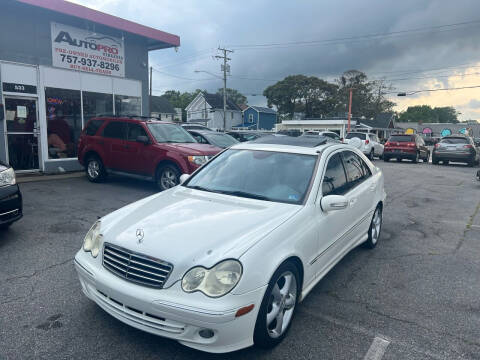 2006 Mercedes-Benz C-Class for sale at AutoPro Virginia LLC in Virginia Beach VA