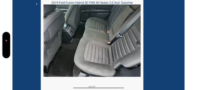 2019 Ford Fusion Hybrid SE photo 16