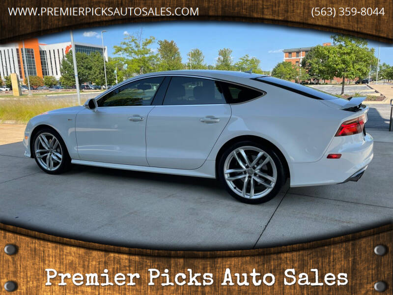 2016 Audi A7 for sale at Premier Picks Auto Sales in Bettendorf IA