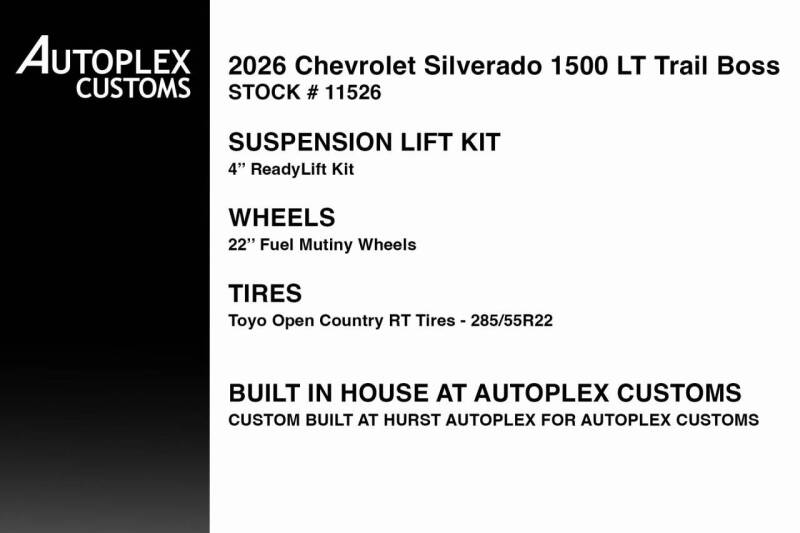 2026 Chevrolet Silverado 1500