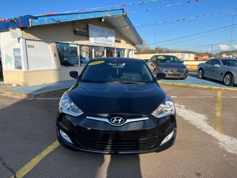 2017 Hyundai Veloster for sale at Western Auto Sales in Knoxville TN
