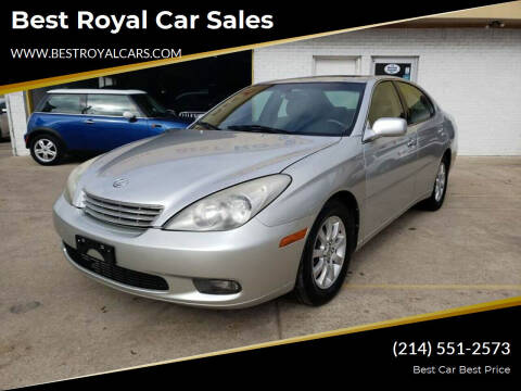 2002 Lexus ES 300 for sale at Best Royal Car Sales in Dallas TX