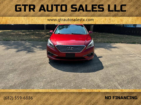 2016 Hyundai Sonata for sale at GTR Auto Sales LLC in Haltom City TX