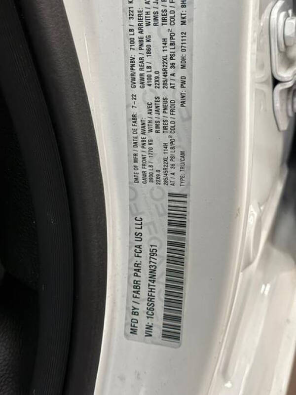 2022 RAM 1500 Limited