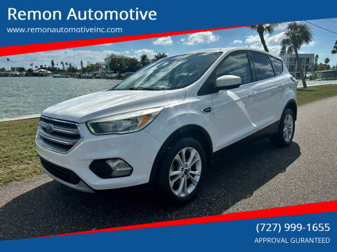 2017 Ford Escape for sale at Remon Automotive in Saint Petersburg FL