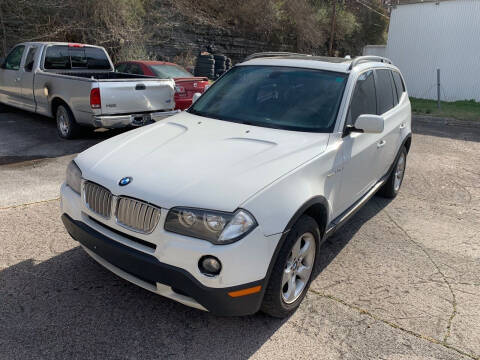 2007 BMW X3 for sale at T J's Auto Sales in Nashville TN