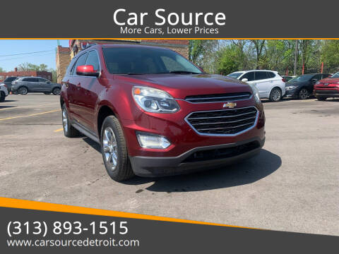 2017 Chevrolet Equinox for sale at Car Source in Detroit MI