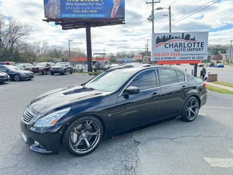 2015 Infiniti Q40 for sale at Charlotte Auto Import in Charlotte NC