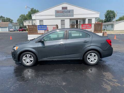 2013 Chevrolet Sonic for sale at Wildfield Automotive Inc in Blanchester OH