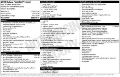 2023 Subaru Forester Premium