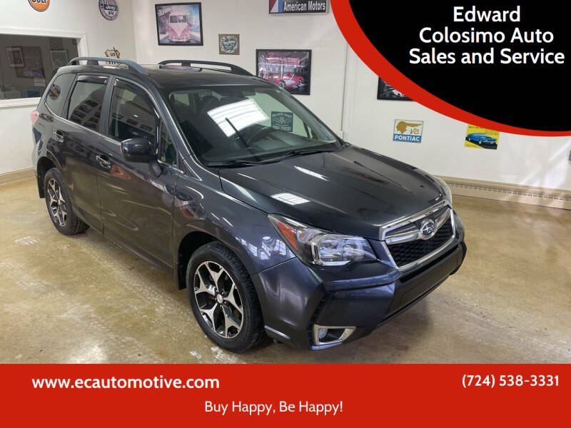 2015 Subaru Forester for sale at Edward Colosimo Auto Sales and Service in Evans City PA