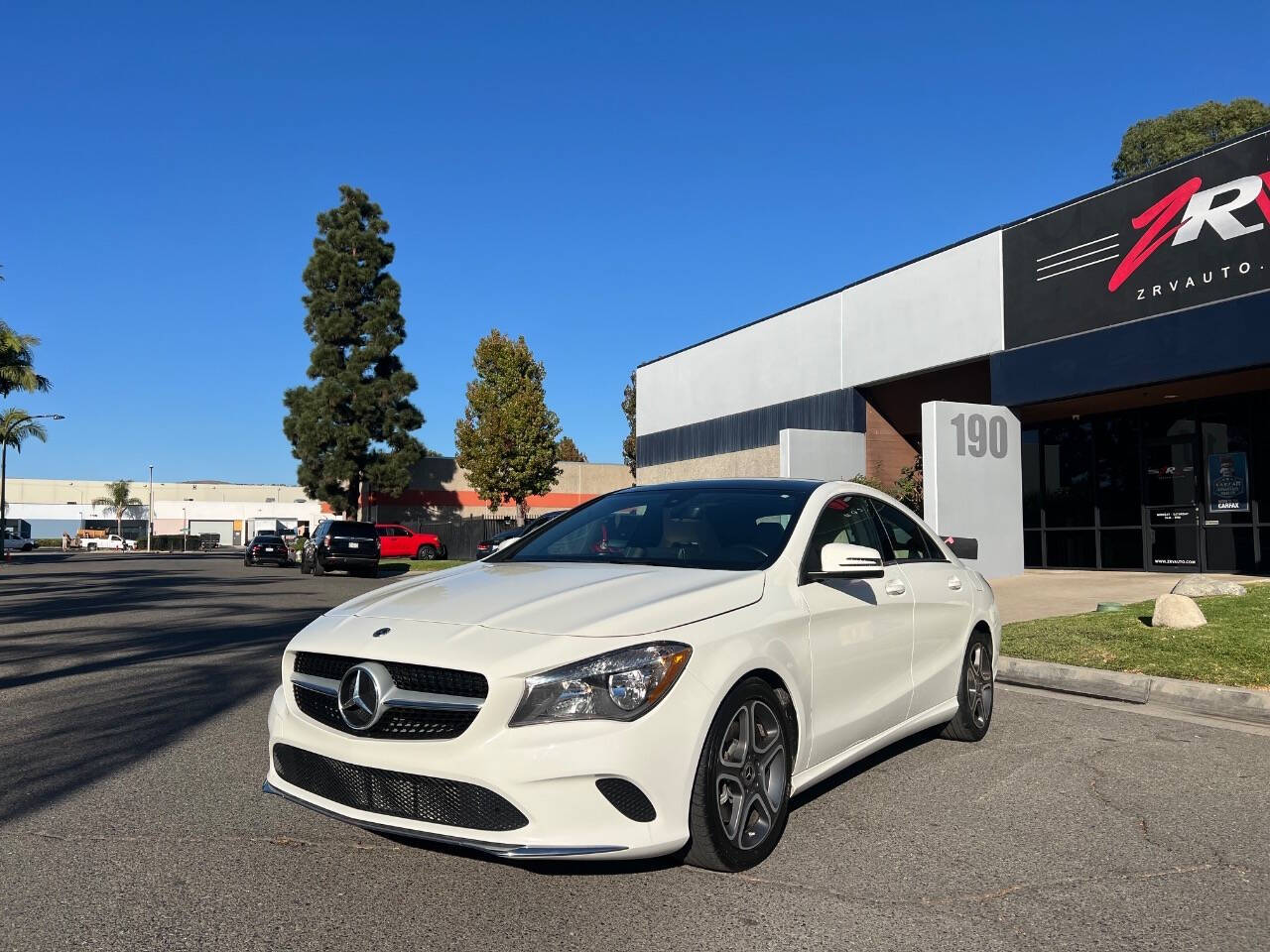 2018 Mercedes-Benz CLA for sale at ZRV AUTO INC in Brea, CA